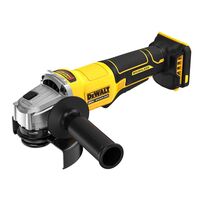 DeWalt 20V MAX ブレーキ付アングルグラインダー (DCG408B)