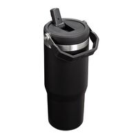 Stanley Ice Flow 断熱性ストロータンブラー ブラック 4個セット (10-12043-008)