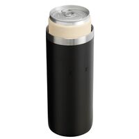 Stanley Everyday Slim Can クーラーカップ ブラック 4個セット (10-11721-002)