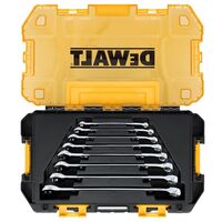 DeWalt ToughSeries SAEコンビネーションレンチ8点セット (DWMT45427)