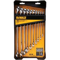 DeWalt SAE コンビネーションレンチ10点セット