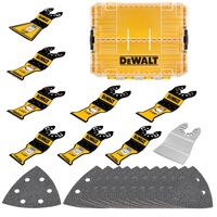 Dewalt 二層金属製オシレーティング汎用21点キット (DWA4221GSET)