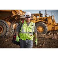 Milwaukee Tool セーフティベスト イエロー L＆XLサイズ (48-73-5122)