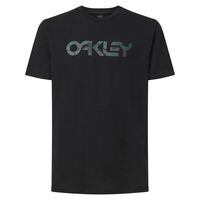 Oakley 男性用半袖Tシャツ ブラック＆カモ XXLサイズ (FOA404011-93W2X)