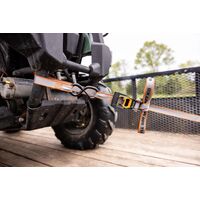 Keeper KwikFeed ラチェットタイダウン グレー 500ポンド 2個入 (43570)