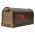 Gibraltar Mailboxes Arlington 支柱設置式メールボックス ブロンズ (AR15T000) / MAILBOX ARLINGTN BRNZ T2