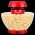 Kalorik Volcano エアーポップコーンメーカー ( PCM 43848 R) / POPCORN MAKER AIR RED