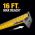 DeWalt ToughSeries メジャーテープ (DWHT36916S) / TAPE MEASRE BLK/YLW 16FT