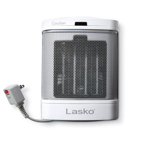 Lasko 電気式バスルーム用ポータブルヒーター ホワイト (CD08200) / BATHROOM PRTBL HEATER WH