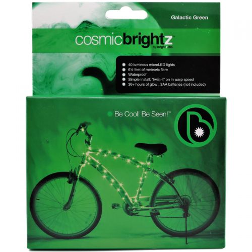 Brightz Ltd. CosmicBrightz 自転車用フレームLEDライト グリーン (L2460) / LIGHTS BIKE FRAME GRN