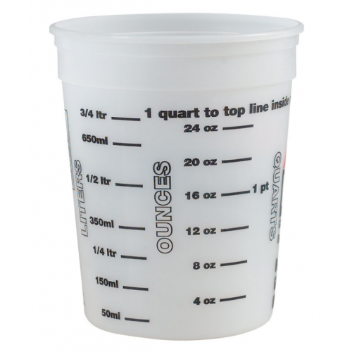 ACE プラスティック製バケツ 25個入 (01QA36MM300) / MULTI-MIX CONTAINER QT