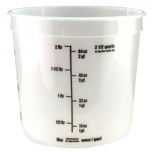 ACE プラスティック製バケツ 25個入(2-5QA5MM100)/ MULTI-MIX CONTAINER2.5QT