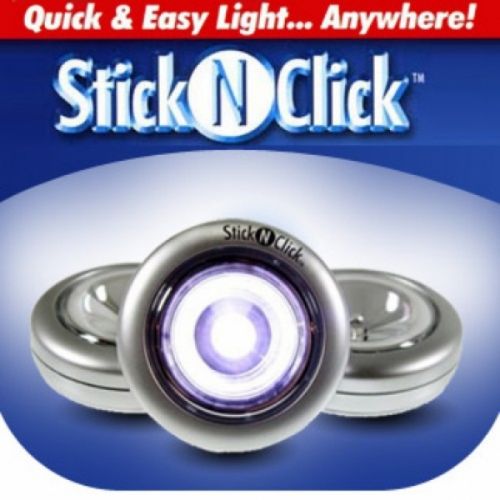 Stick N Click As Seen On TV どこでもライト 3個入 (SNC-MC12) /  LIGHTS PEEL & STICK