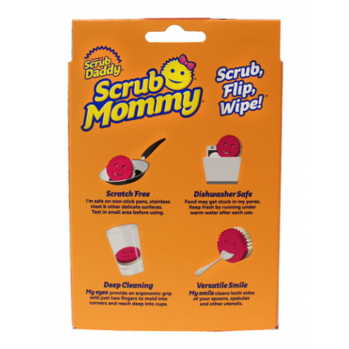Scrub Daddy Scrub Mommy キッチンスクラブスポンジ (SM2016I) /  SCRUB MOMMY DUAL SPONGE
