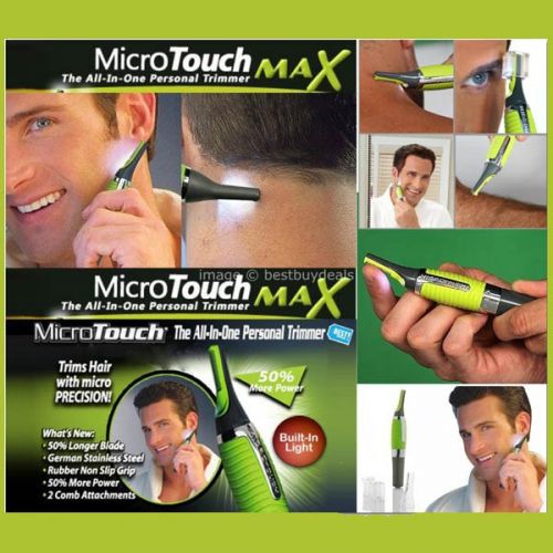 Micro Touch Max As Seen On TV トリマー (MTMAX-CD12) / MICRO TOUCH MAX