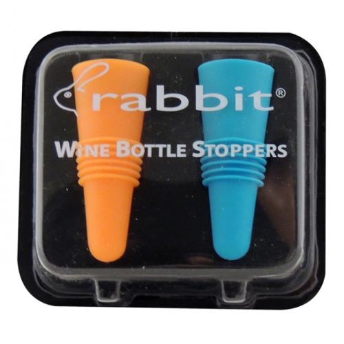 Rabbit アソーテッドゴム製ボトルストッパー 12パック ( W6119N) / WINE BOTTLE STOP RABBIT