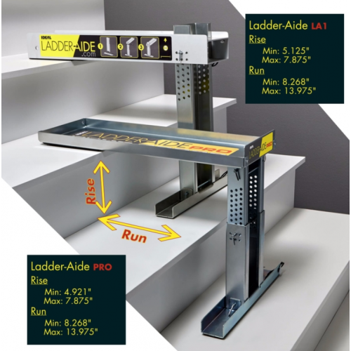 Ideal Security Ladder-Aide ラダーレベラー ( LAP1) / LADER LEVELER STEEL 22"L