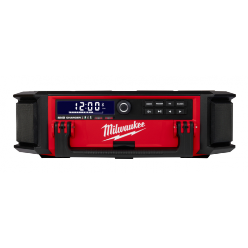 Milwaukee M18 PACKOUT ワイヤレスBluetooth式耐候性ラジオ＆充電器 (2950-20) / M18 PACKOUT RADIO+CHRGR