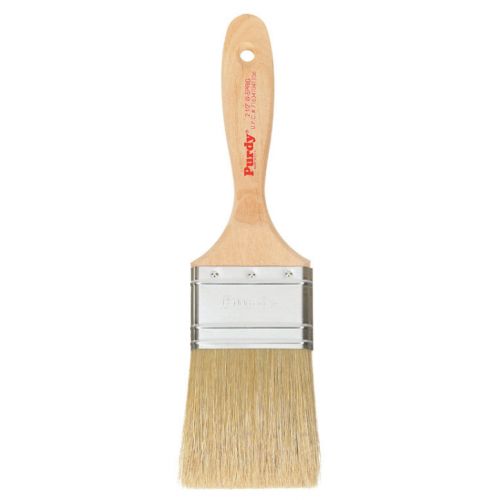 Purdy Sprig フラットトリムペイントブラシ ホワイト (144380425) / PNTBRSH WHT SPRIG 2.5"