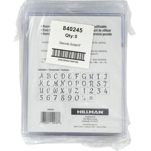 通貨                                                        Hillman ステンシルセット 装飾体 38点入 5パック (840245) / STENCIL SET DECR 6" 38PK                                                                                                                         ログインまたは会員登録                                                                                                                                                                カートの内容                                                                                                                        Brands We Love