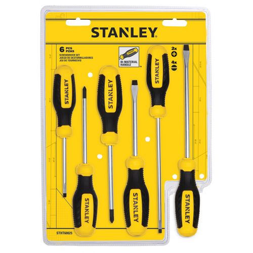 Stanley スクリュードライバー６点セット ( STHT60025) / SCREWDRIVER SET 6PC
