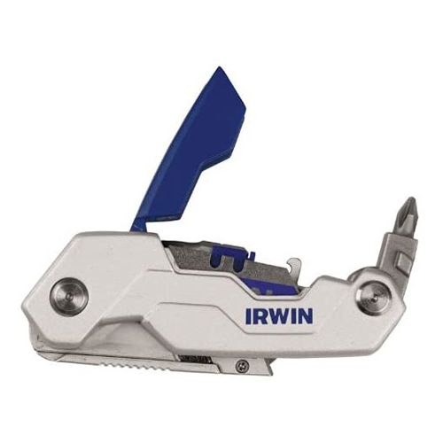 Irwin FK250 Folding ロック付万能ナイフ (1858320) / FOLD UTILITY KNIFEW/BIT