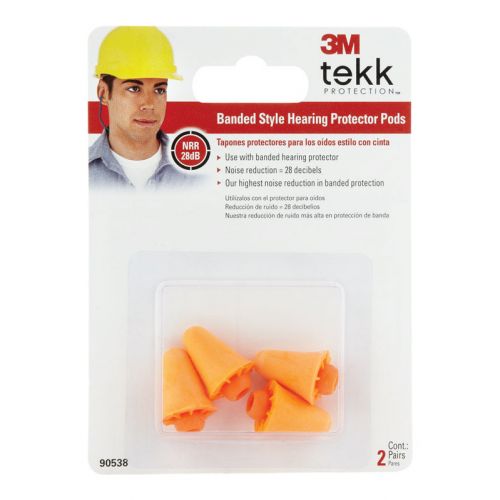 3M  Tekk 使い捨てイヤープラグ(90538-80025T) / PROTECTR HEAR PODS REPL