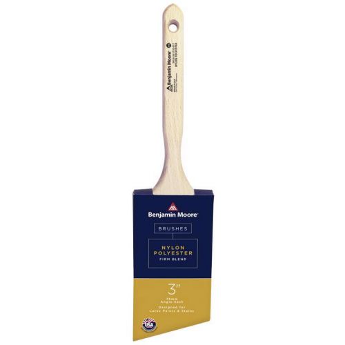 Benjamin Moore アングルペイントブラシ 堅め (U61730-017) / PNT BRSH NY/PLY FRM 3"
