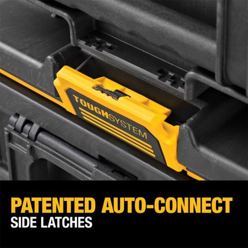 DeWalt ToughSystem 2.0 ツールボックス (DWST08165) / TOOL BOX BLK/YLW 21.75"L