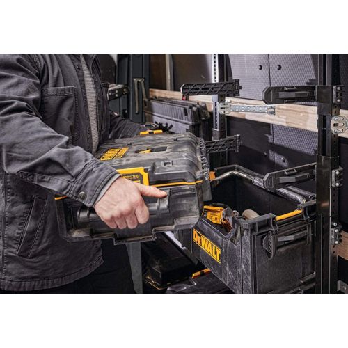 DeWalt ToughSystem 2.0 ツールボックス (DWST08165) / TOOL BOX BLK/YLW 21.75"L