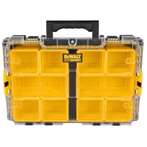 DeWalt ToughSystem 2.0 収納オーガナイザー コンパートメント10個付 (DWST08040) / STORAGE ORGANIZER 10COMP