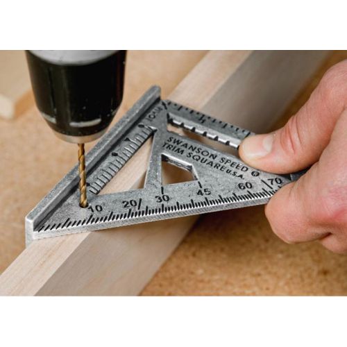 Swanson トリムスピード定規 (S0145) / SPEED SQU TRIM 4-1/2"L