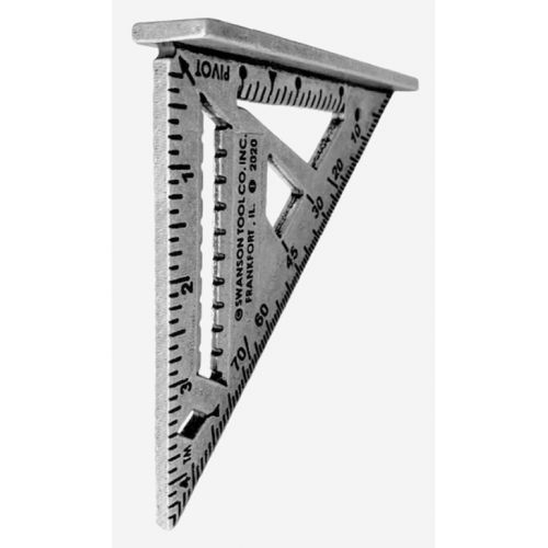Swanson トリムスピード定規 (S0145) / SPEED SQU TRIM 4-1/2"L
