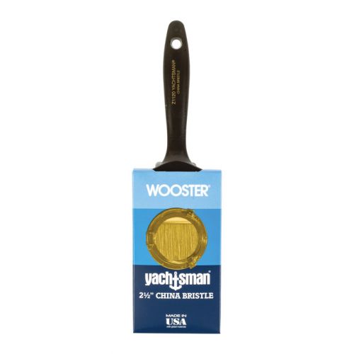 Wooster Yachtsman ノミ型ペイントブラシ (Z1120-2.5) / BRUSH YAT CHN BRST 2.5"
