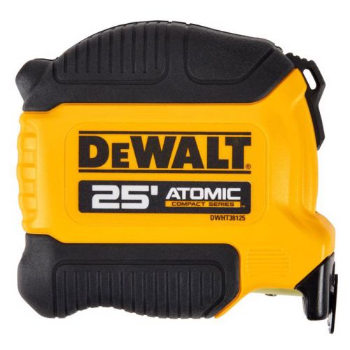 DeWalt Atomic コンパクトメジャーテープ (DWHT38125S) / TAPE MEASURE ATOMIC 25'L