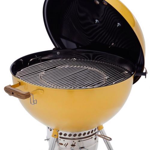 Weber Kettle チャコールグリル ホットロッドイエロー (19523001) / GRILL KTTL 22" HR YLW