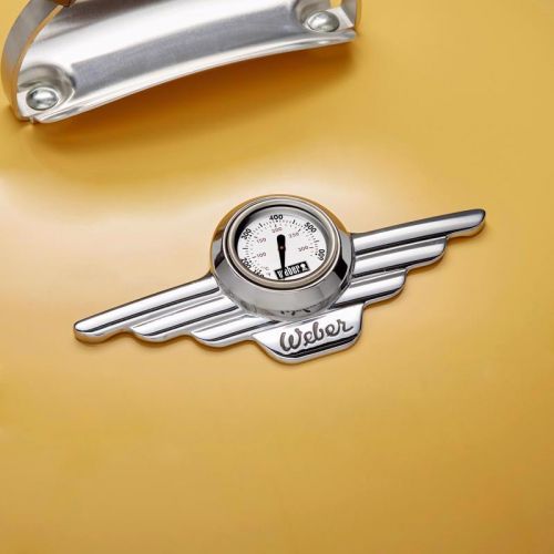 Weber Kettle チャコールグリル ホットロッドイエロー (19523001) / GRILL KTTL 22" HR YLW