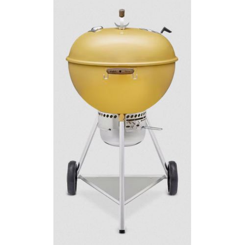 Weber Kettle チャコールグリル ホットロッドイエロー (19523001) / GRILL KTTL 22" HR YLW