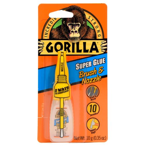 Gorilla 高強度スーパー接着剤 ブラシ＆ノズル ( 7500102) / GORILLA SUPER GLUE B&N