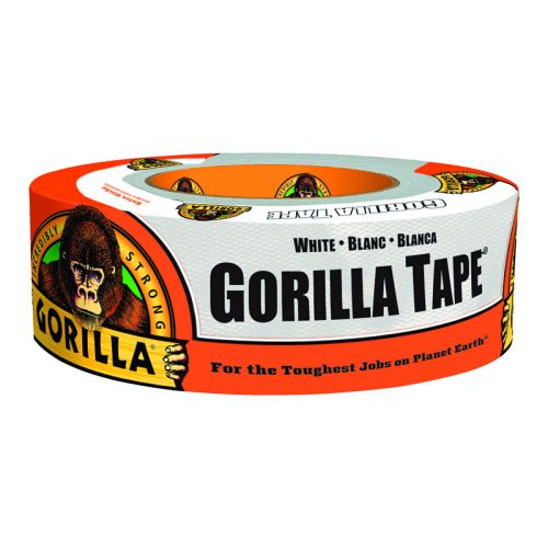 Gorilla ダクトテープ ホワイト (6025001) / GORILLA TAPE WHITE 30YD