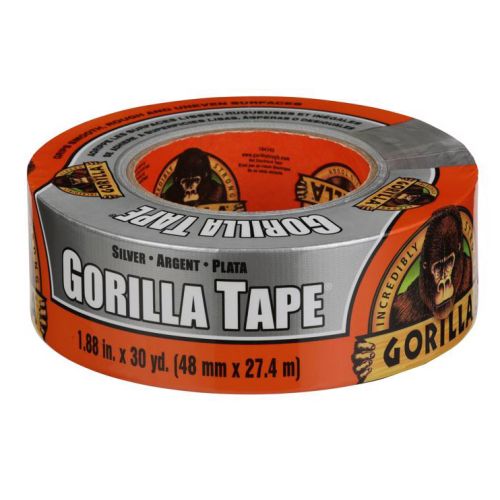 Gorilla ダクトテープ シルバー (105634) / GORILLA SILVER TAPE 30YD