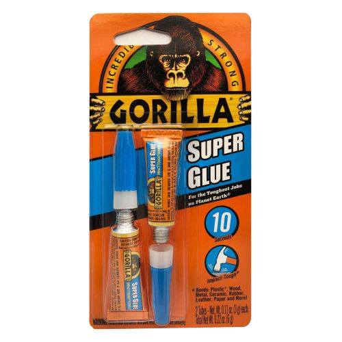 Gorilla 高強度スーパー接着剤 2個入 (7800109) / GORILLA SUPERGLUE 2PK 3G