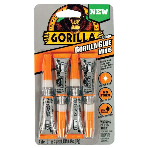 Gorilla 高強度多目的接着剤 透明 4個入( 4541702) / GORILLA CLEARGLUE 4 PK
