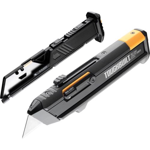 ToughBuilt 万能ナイフ ブラック (TB-H4S2-03-6BES) / UTILITY KNIFE BLK 6.5"L