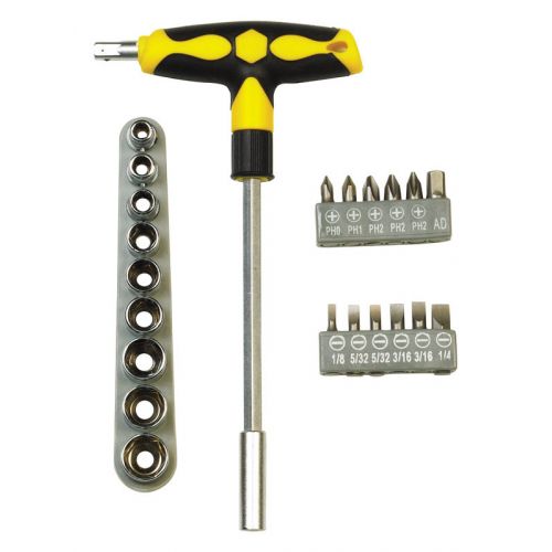STEEL GRIP　スクリュードライバービットセット (DR71057) / SCREWDRIVER BIT SET 22PC