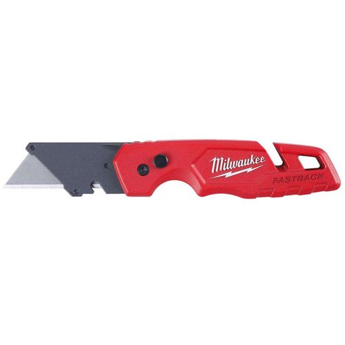 Milwaukee Fastback フリップ式折り畳み万能ナイフ (48-22-1501) / UTILITY KNIFE FLIP-OPEN