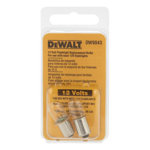 Dewalt  交換用懐中電灯バルブ (DW9043) / BULB FLASHLIGHT 12V CD2