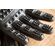 Hands On Gloves グルーミング用グローブ ブラック/L (2186-WP-105) / GROOMING GLOVES LG