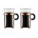 Bodum コーヒーグラス 10オンス 2個入 (4912-18) / COFFEE GLASS 10OZ 2PC