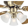 Westinghouse Contempra  シーリングファン 42インチ アンティークブラス (72157) / CEILING FAN42" 5BL ABRAS